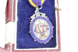 Boxed silver medalion (Birmngham)