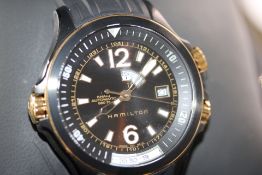 Hamilton 2020 KHAKI Navy GMT with hard box & outer
