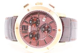 Gents Rotary R & Co Swiss Quartz Chronograph Watch.