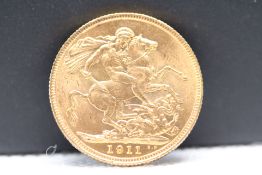 1911 Full sovereign (Sydney)