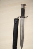 WWII German fire brigade dress bayonet