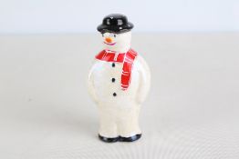 Anita Harris Snowman Figure signed in gold
