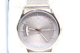 Skagen Gents Quartz Watch In Box.