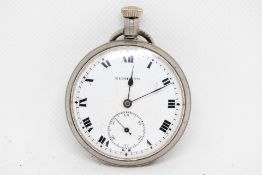 White Metal Mesphisto Pocket Watch.