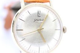 Gents Glashutte Gold Plated Mechanical Watch with Calibre GUB 70.1.