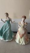 Coalport Bone China Figurines: ‘True Love’ and ‘Karen’ one limited edition