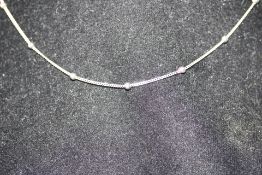 Silver necklace