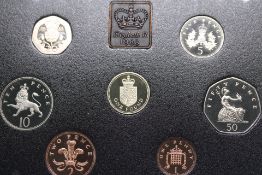 1998 United kingdom proof coin collection from the