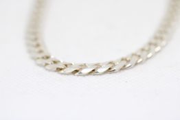 925 Silver curb chain Weight 32g clasp A.F