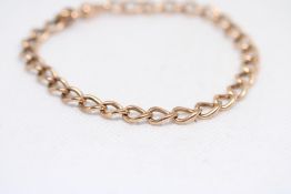 9ct Gold bracelet Weight 13g