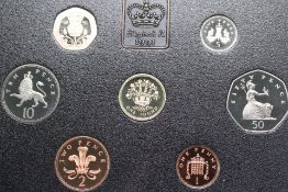 1991 United kingdom proof coin collection from the