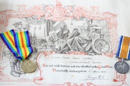 1914-1918 medal & The great war for civilisation 1