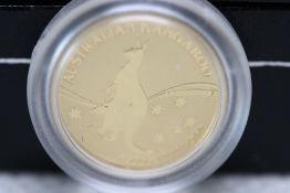 2009 Australian kangaroo gold coin
