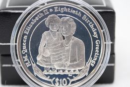 2006 The Princess Elizabeth and mother silver proof coin