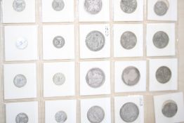 Collection of british silver coins