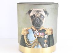 Caniwe commander French bulldog stool
