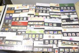 Collection of Royal Mail presentation packs