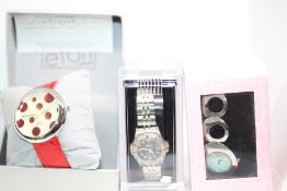 3x Boxed wristwatches