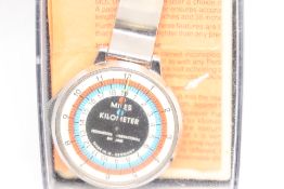 Vintage Multiped Pedometer with Original Leaflet in Box.