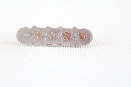 Silver brooch Chester 1894 Alfred James