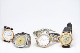 Mixed collection of ladies & gents wristwatches