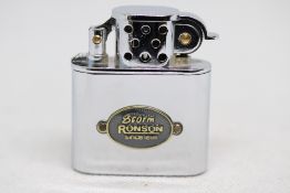 Storm Ronson Lighter by Ronson for H Samuel in Original Box including Original Guarantee and Instruc