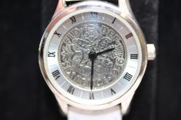 Ladies Quartz Watch with 1956 Sixpence Dial in Box with Papers.