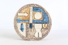 Troika Pottery Coarse Stoneware Wheel Vase