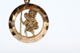 9ct Gold pendant Weight 4.3g