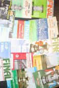 Collection of early & modern football programs