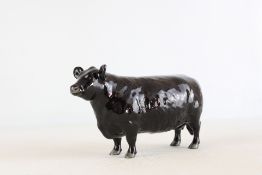 Beswick Aberdeen angus cow