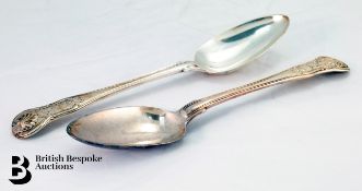 Pair of Silver Table Spoons