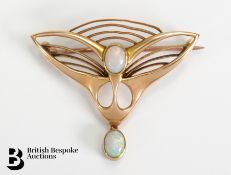 Art Nouveau Brooch