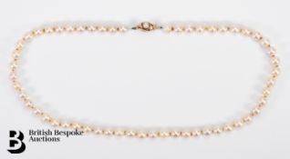 Cultured Pearl Necklace