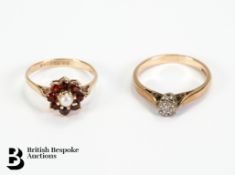 Two 9ct Gold Rings