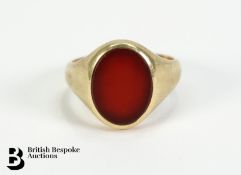 14ct Gold Signet Ring