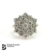 18ct Gold and Diamond Cocktail Ring
