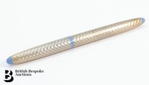 Marble Desk Caddy and Pens