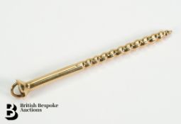 9ct Gold Screw