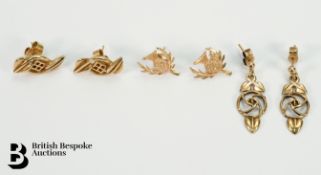 9ct Gold Earrings