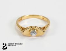 18ct Gold Diamond Ring