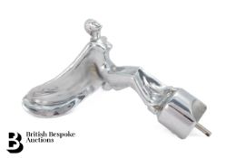 Bespoke Spirit of Ecstasy Narrow Boat Tiller