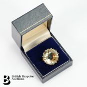 A 9ct Gold Cocktail Ring