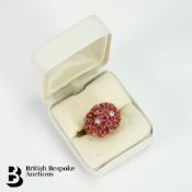 18k Gold, Diamond Cocktail Ring