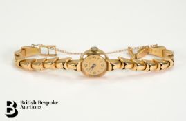 18ct Gold Cocktail Watch