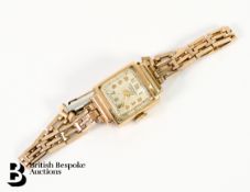Lady's 9ct Gold Wrist Watch