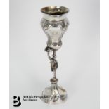 19th Century Silver Hanau Toasting Cup