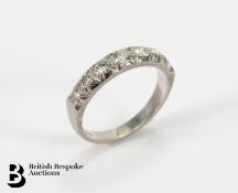 18ct Half Eternity Ring