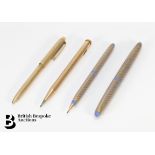 Marble Desk Caddy and Pens