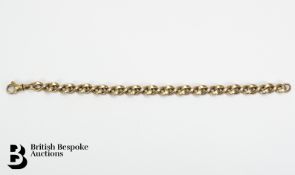 9ct Gold Curb Link Bracelet